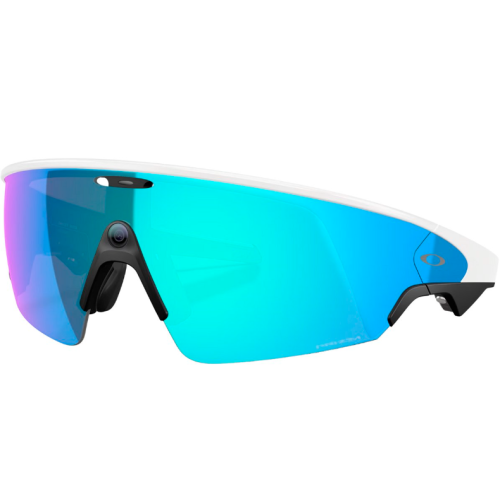 OCULOS OAKLEY VANGUARD - META BRANCO/AZUL